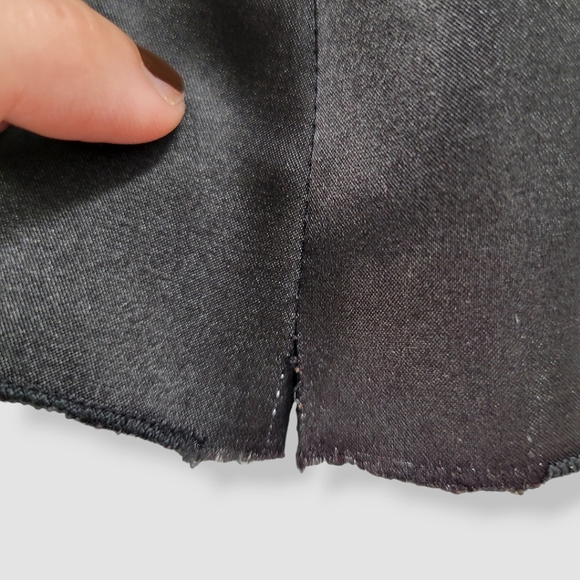 RARE VINTAGE Y2K MORBID Gothic Lace Blouse Black - Picture 14 of 14